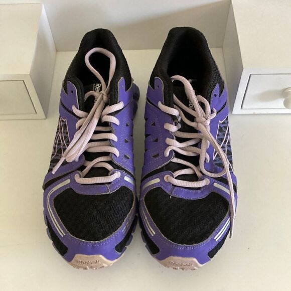 Reebok Running Shoes Purple size 8 - Picture 1 of 6